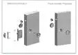 FUYU high security zinc alloy lock meet your demands for entry door 5