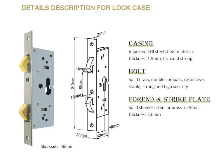 FUYU big types of door locks for homes factory for shop 5