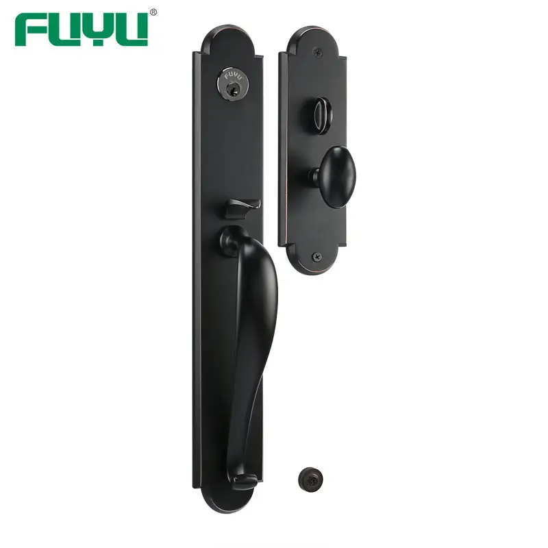 Black door lock 1