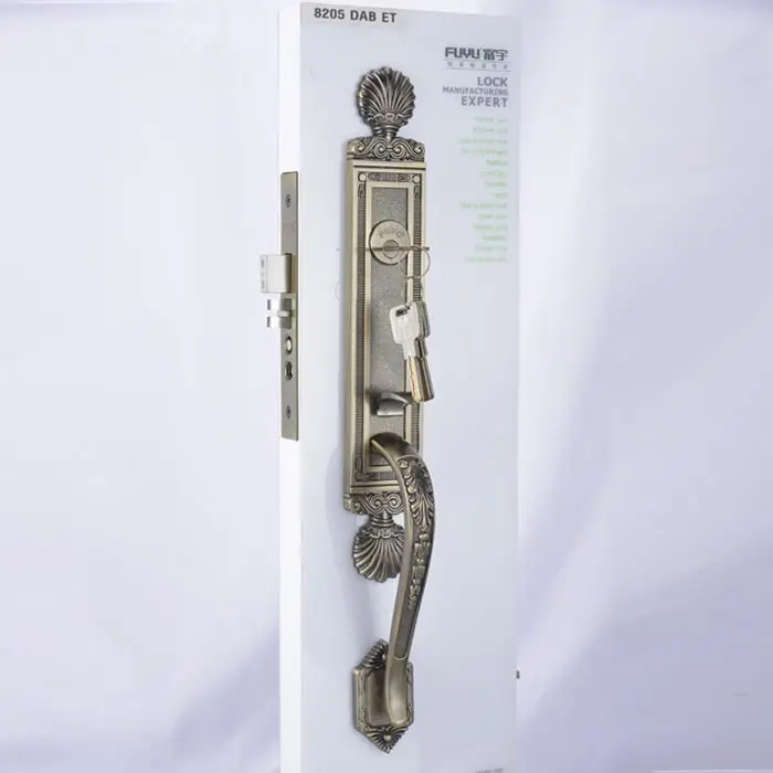 top double sided key lock material supply for entry door 2