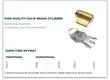 best double door security lock from company for shop 3