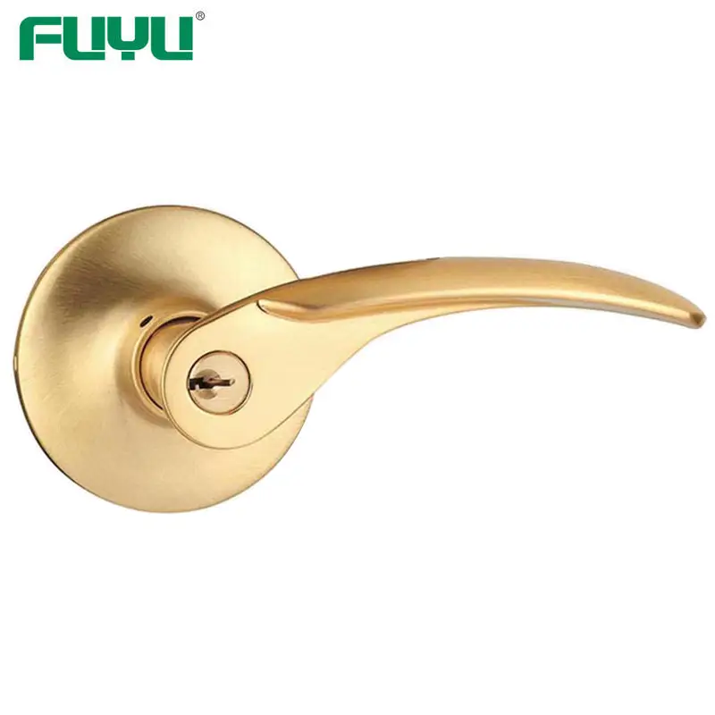 Bathroom door handle with lock 1