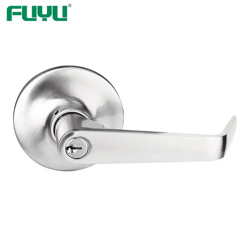 Elegent bathroom lever handle door lock 1