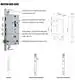 FUYU profile 3 lever lock with latch for indoor 4