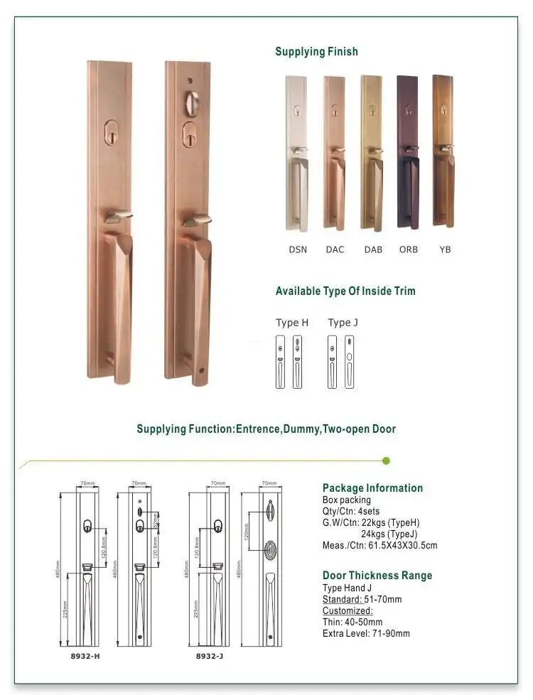 FUYU lock alloy mechanical lock supply for shop 2