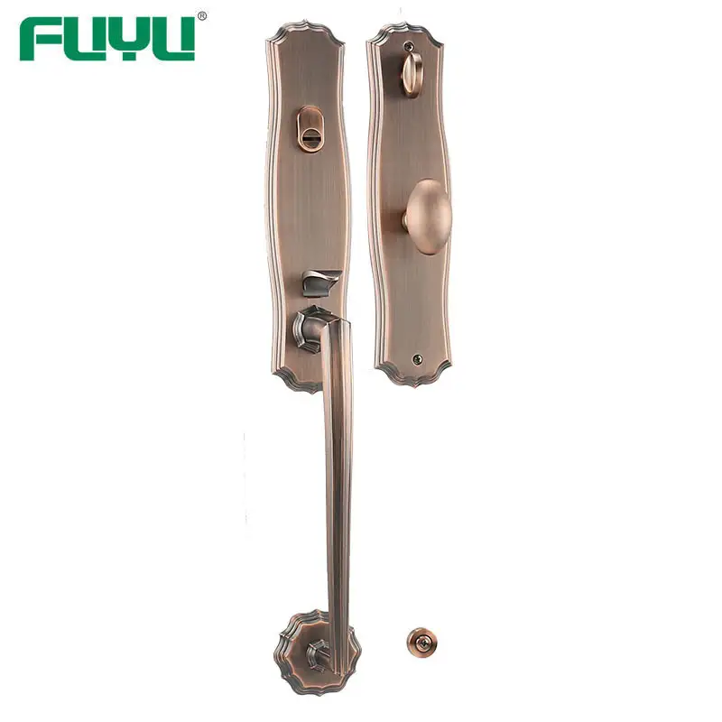 American style home entry lock set 1