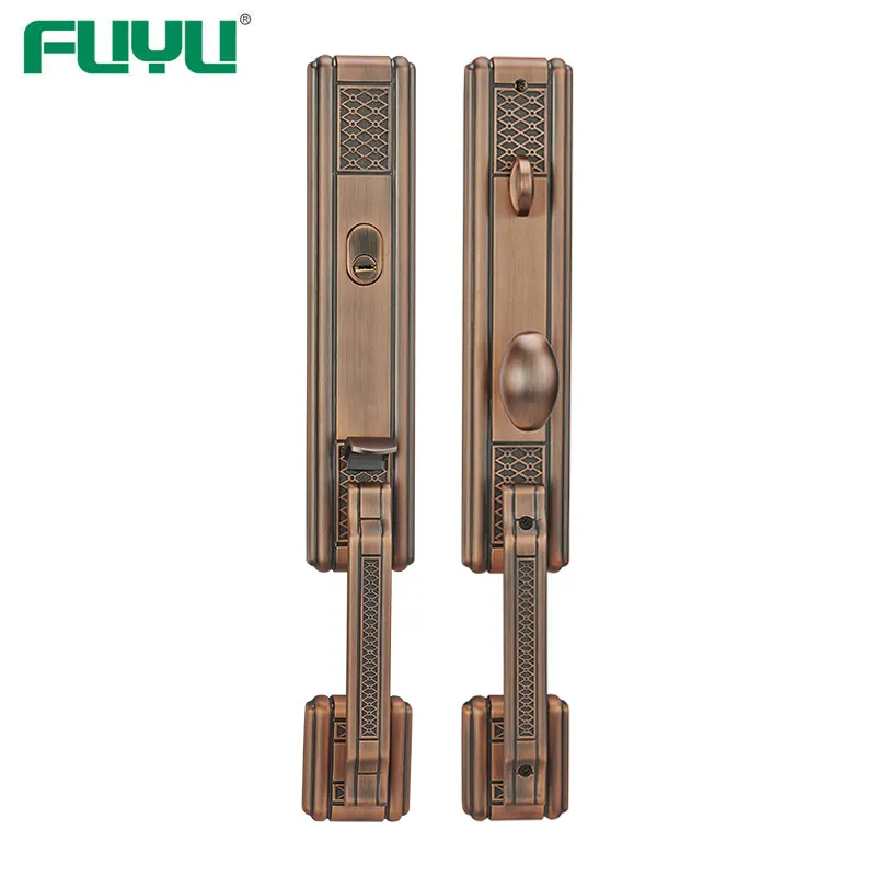FUYU wood install front door lock manufacturers for entry door 1