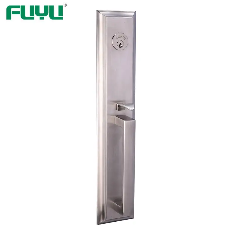 Heavy duty loft stainless steel front door lock 1