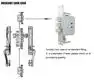FUYU lock best fingerprint lock for sale for wooden door 2