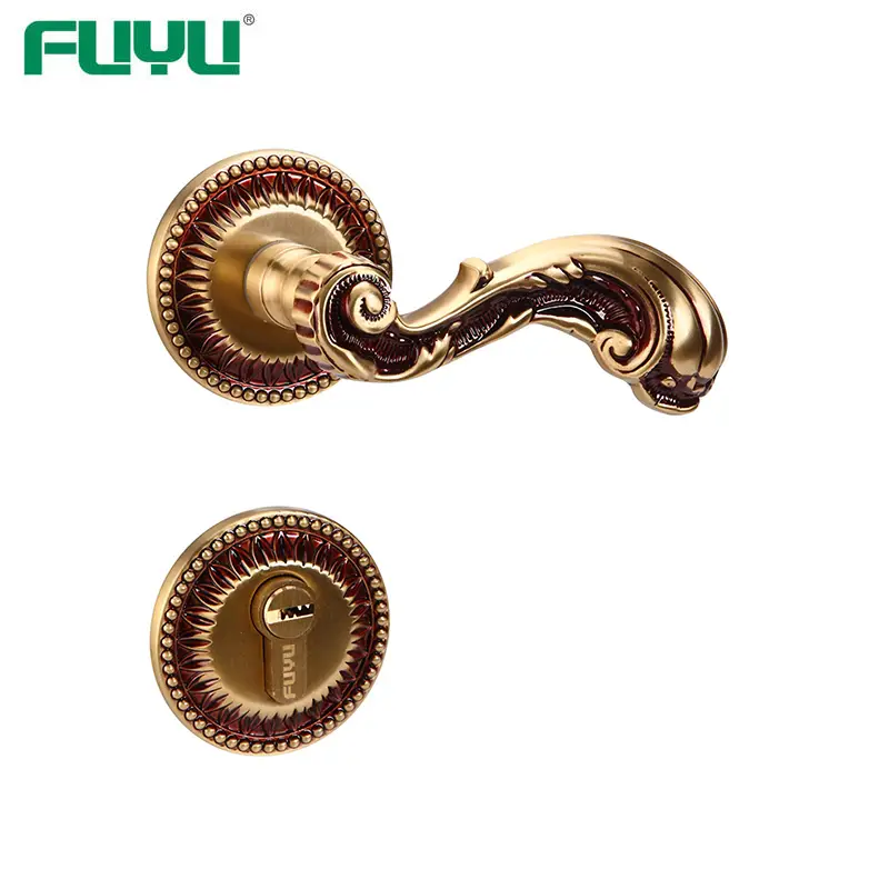 Brass rosette lock 1