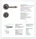 FUYU lock custom metal gate door locks company for entry door 2