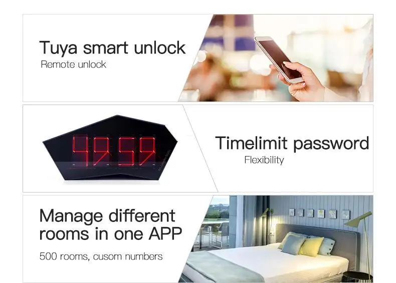 FUYU smart door lock for apartment manufacturers for entry door 6