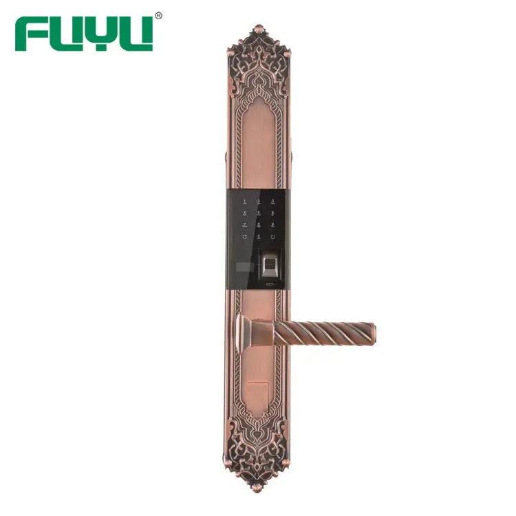 Modern fingerprint door lock with tuya smart APP 6508-L 1