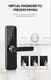 durable smart lock for apartment door suppliers for entry door 5
