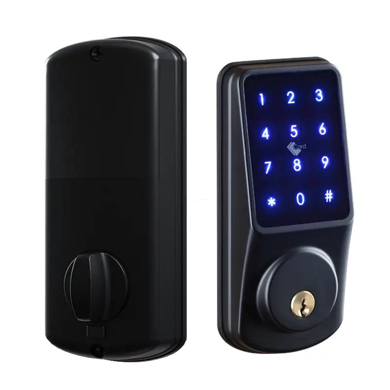 American Patented TTLock TUYA Bluetooth Airbnb Apartment Hotel Smart Door Lock 1