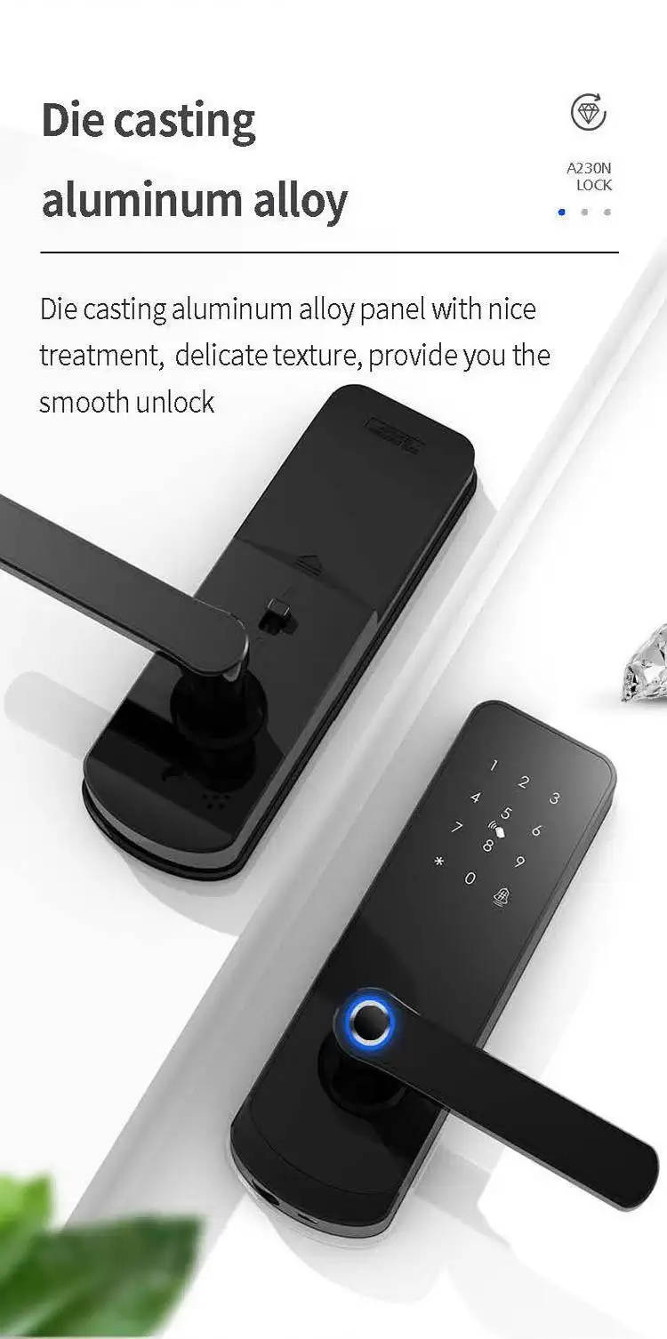 fuyu smart door lock apartment with latch for apartment 10