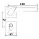 oem commercial metal door locks in china for entry door 4