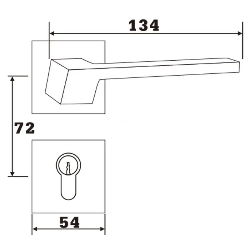 LOKIN self locking gate lock for sale for shop 5