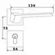 LOKIN self locking gate lock for sale for shop 5
