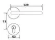 LOKIN door handle lock price for business for home 4