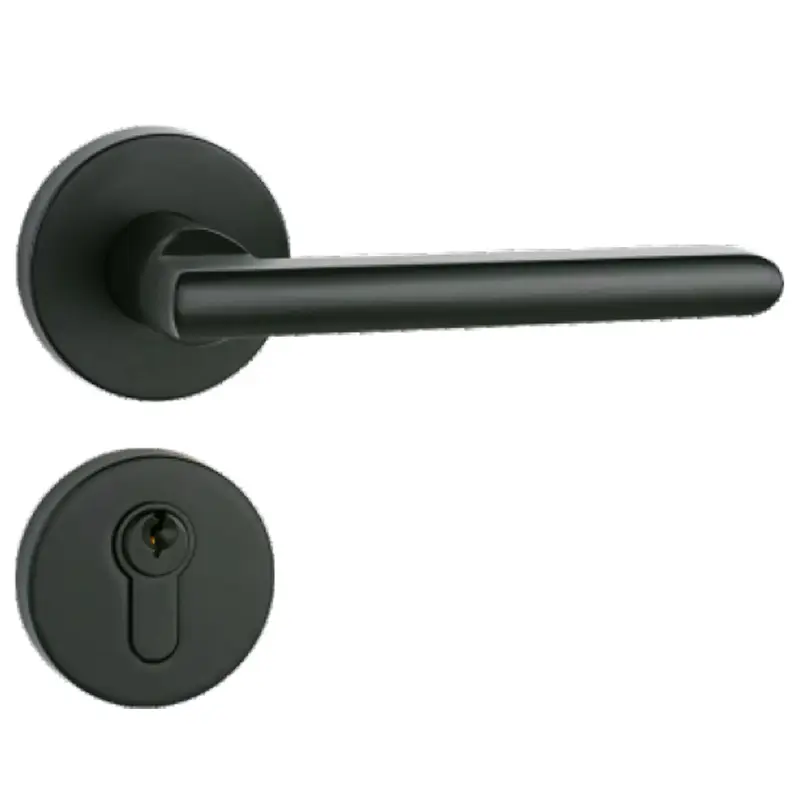 Modern Room Door Simple Lever Handle Lock 1
