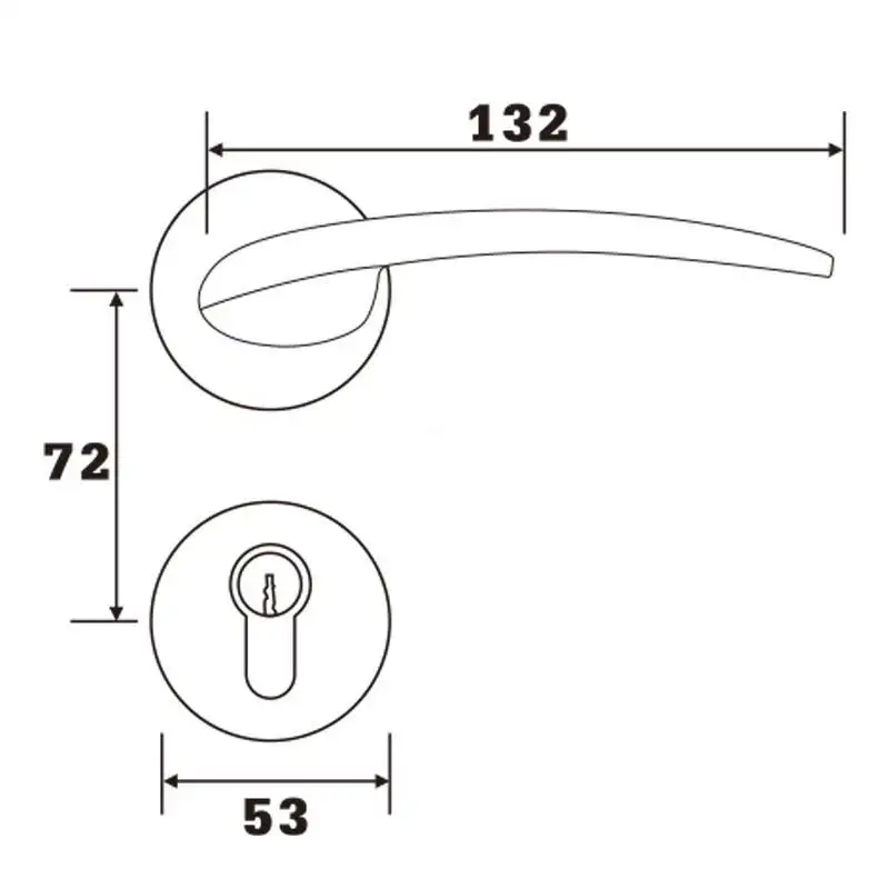 FUYU wholesale security gate locks for wooden gates suppliers for mall 3