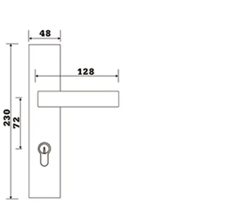 FUYU heavy duty residential door locks supply for home 3