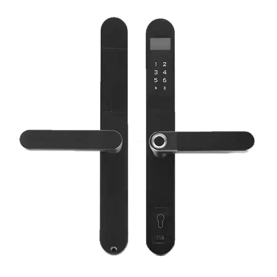 Narrow Edge  Door Lock ,4 in 1 Electronic Smart Door Lock with Waterproof Door Lock 1