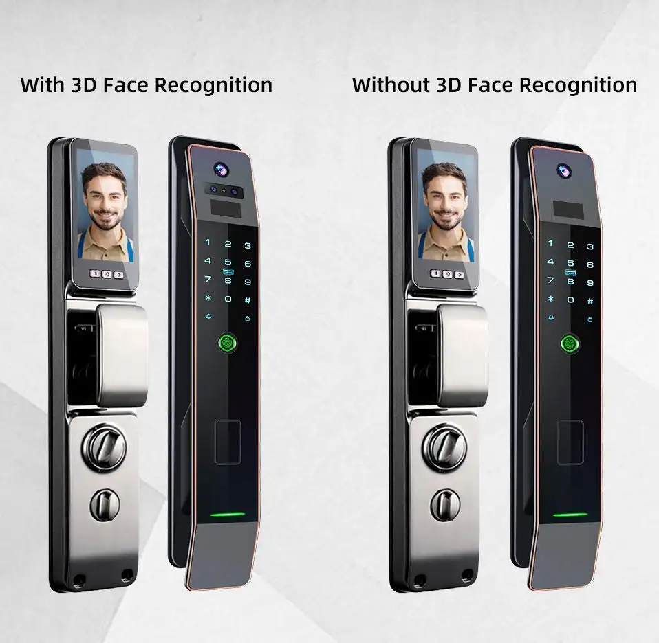 FUYU lock durable fingerprint entry door lock with international standard for home 2