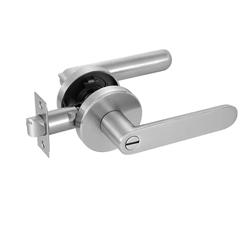 FUYU Mechanical Door Lock Stainless Steel Lever Lock Indoor Lever Door Handle 1