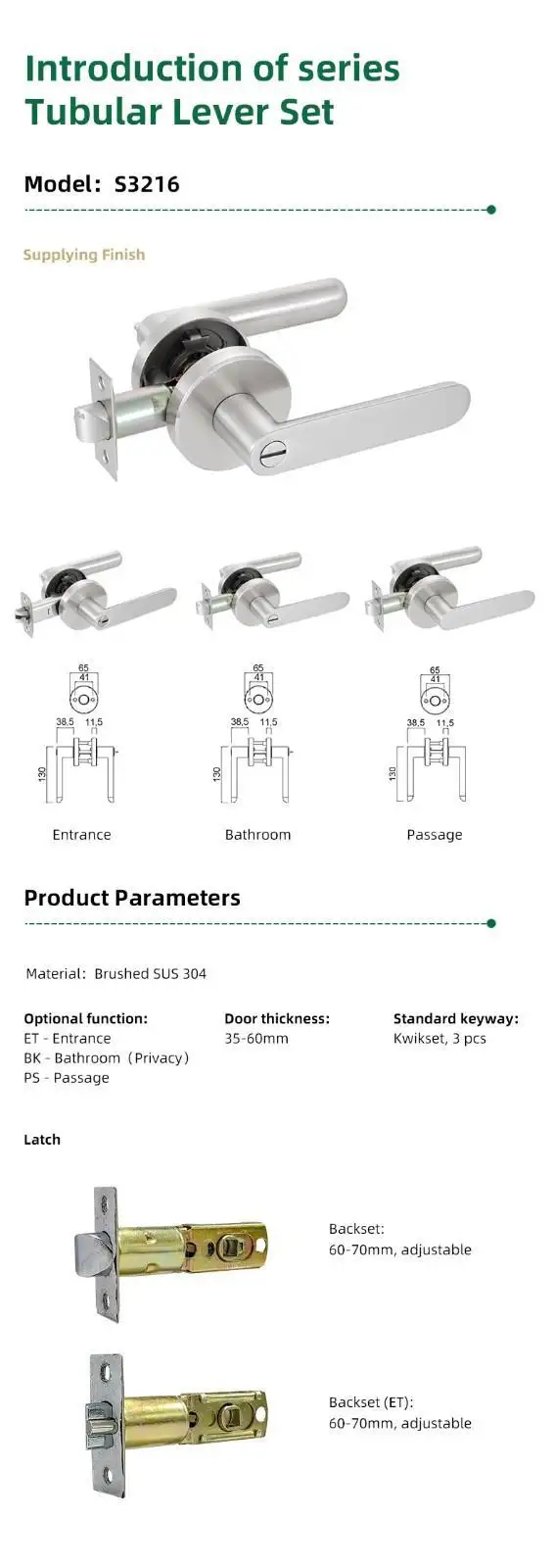 FUYU lock fuyu american door locks with international standard for toilet 2