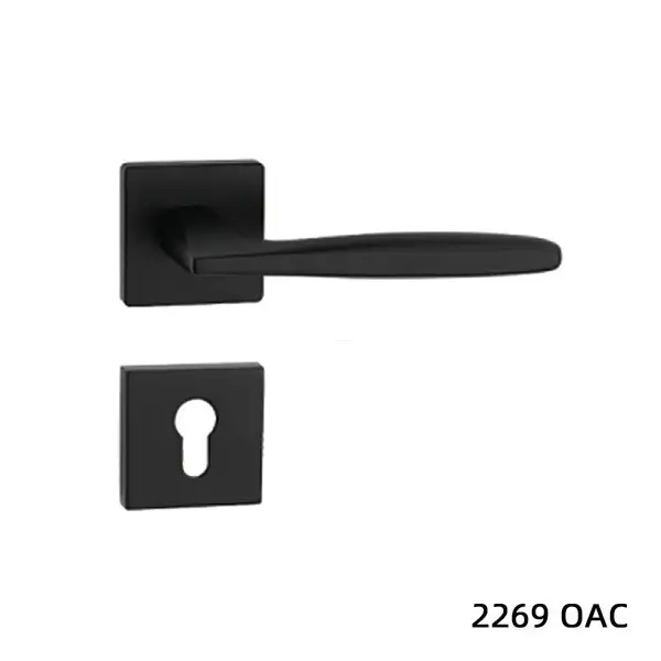 Modern Style Zinc Alloy  Interior Level Handle Door Lock 1