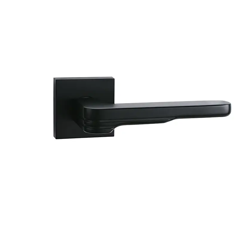 Door Lock Handle Zinc Alloy Interior Handle Lever  Lock Internal Door Handle Sets 1