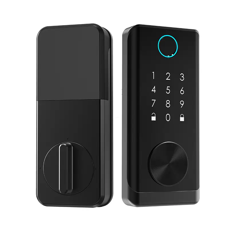 Zinc Alloy Smart Lock Deadbolt Lock Tuya Bluetooth Smart Lock 1