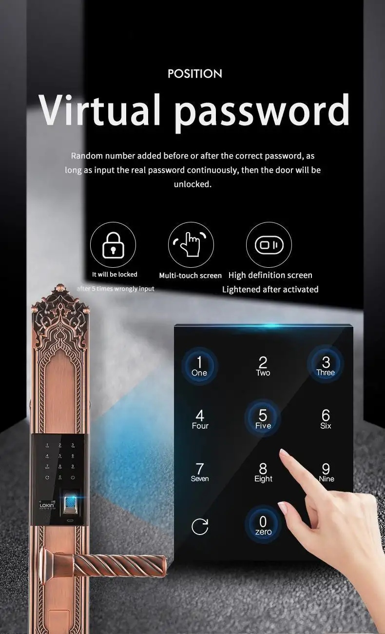 FUYU quality best smart locks for home for home 7
