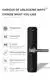 FUYU keypad door lock for apartment in china for entry door 3