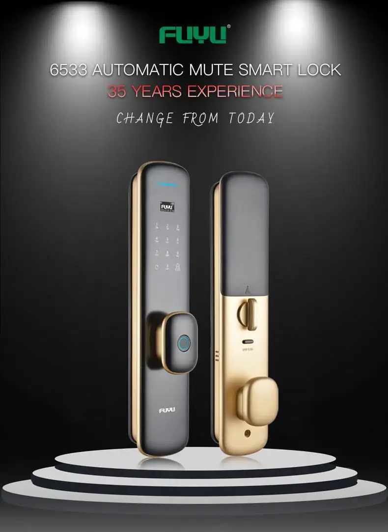 FUYU custom biometric fingerprint door lock on sale for residential 2