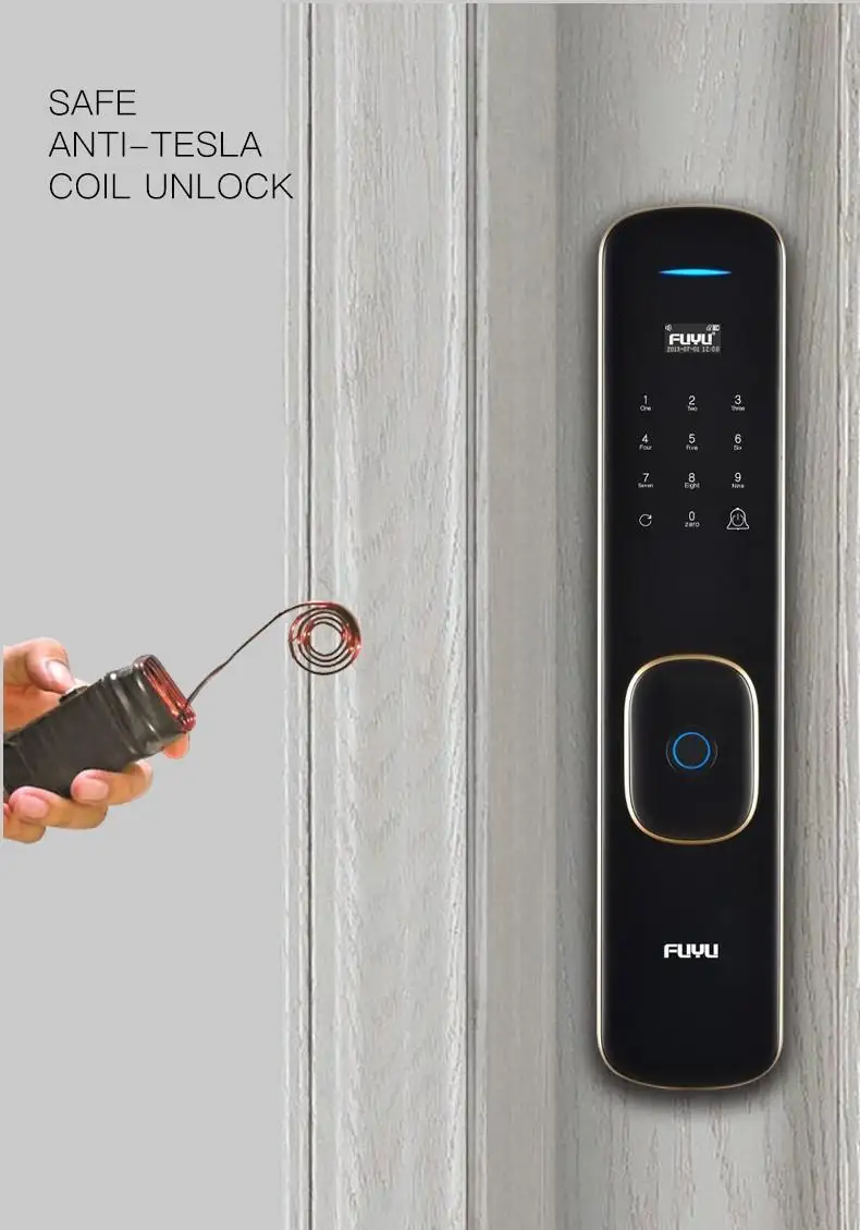 FUYU custom biometric fingerprint door lock on sale for residential 10