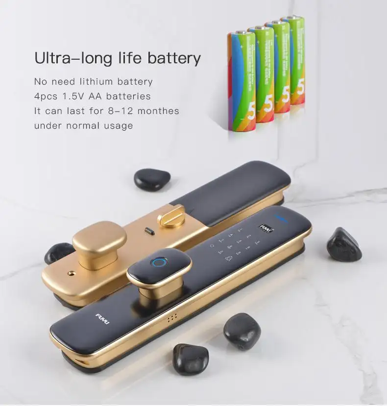 FUYU custom biometric fingerprint door lock on sale for residential 6
