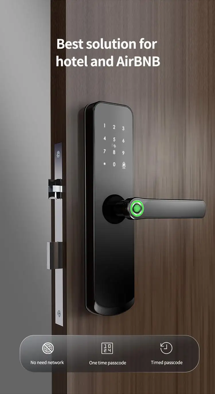 wholesale hotel smart lock on sale for entry door 4