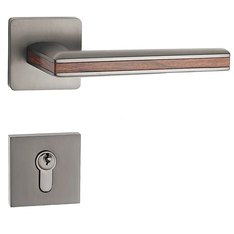 High Quality Zinc Alloy Handle Locks Bathroom Lock 1