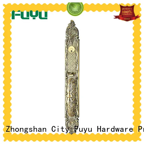 color lock zinc alloy door lock plain alloy FUYU company 1