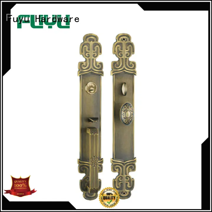 FUYU mortise brass lock material factory 1