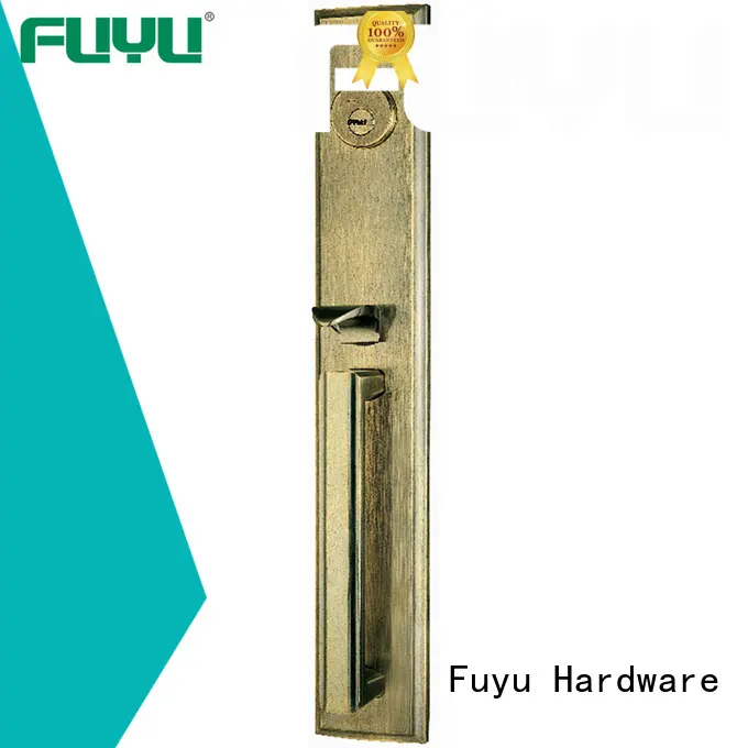 dubai zinc alloy mortise handle door lock timber factory FUYU 1