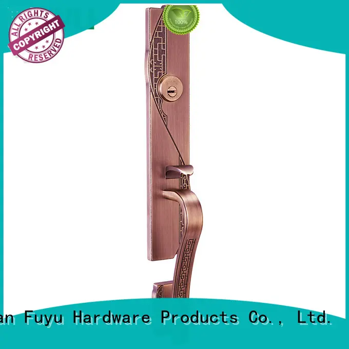 zinc alloy door lock for metal door american shop FUYU 1
