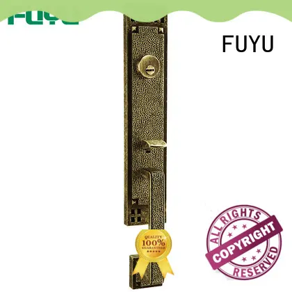 FUYU big zinc alloy door lock with latch for indoor 1