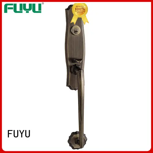 cylinder zinc alloy door lock for metal door on sale for mall FUYU 1