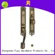 FUYU high -tech brass door knob with lock with latch for wooden door 1