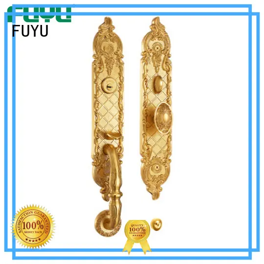 FUYU online mortise lock brass lock for mall 1