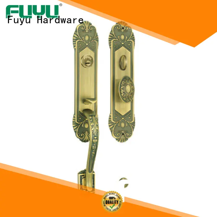 quality brass bathroom door handles with lock with latch for shop 1
